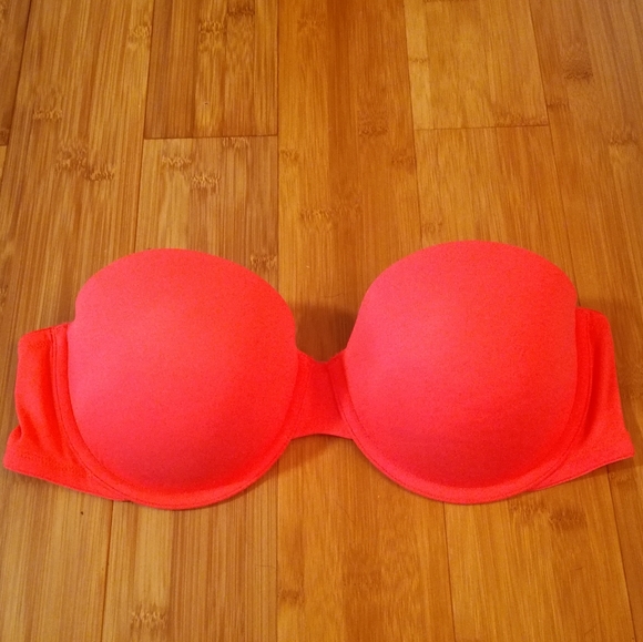 PINK Victoria's Secret Other - PINK strapless hot pink bra